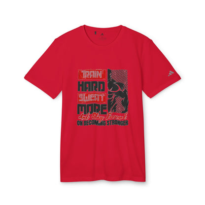 Train Hard, Sweat More” Sport T-Shirt – Adidas Performance