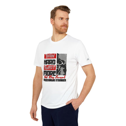 Train Hard, Sweat More” Sport T-Shirt – Adidas Performance