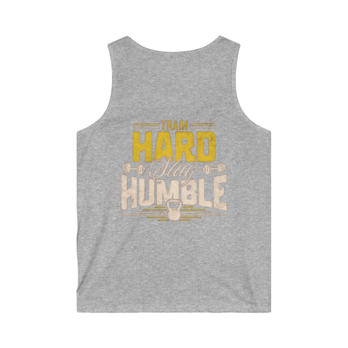 Train Hard Stay Humble – Men's Workout Tank