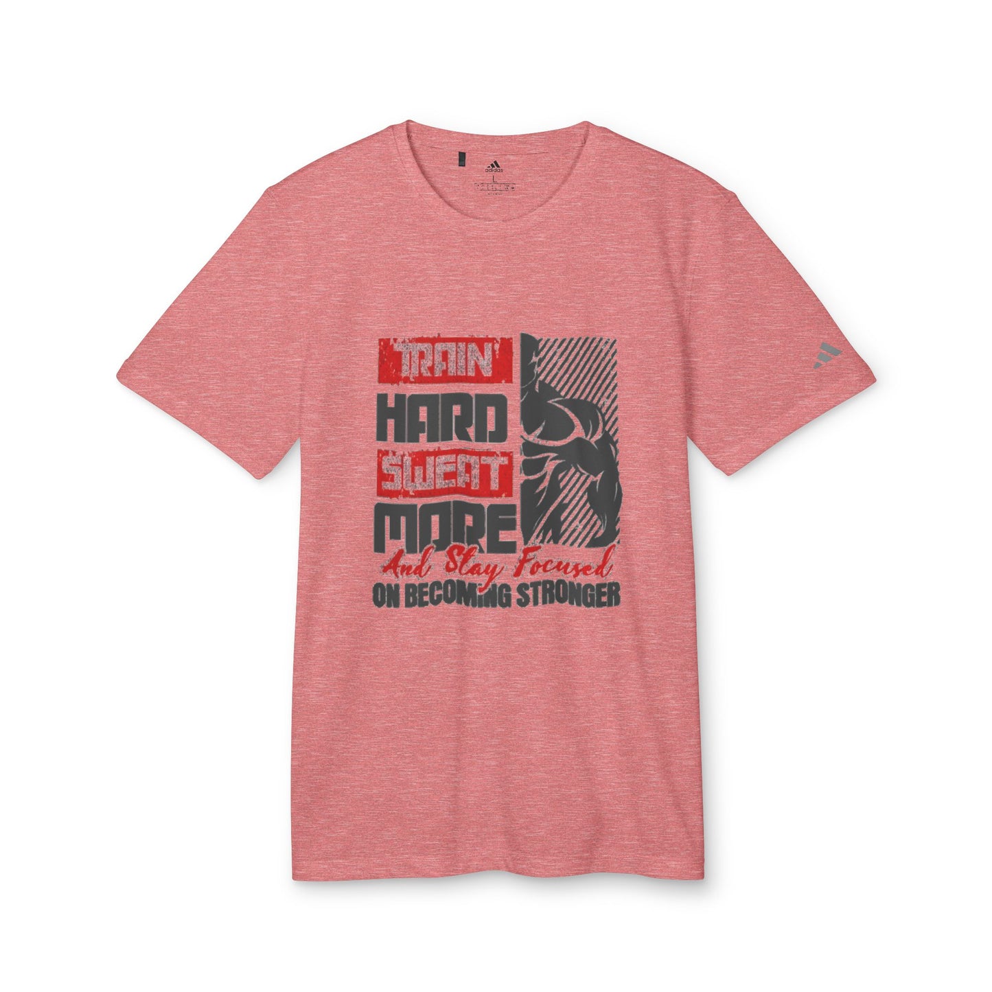 Train Hard, Sweat More” Sport T-Shirt – Adidas Performance