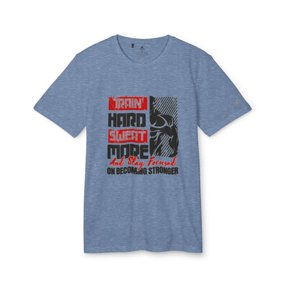 Train Hard, Sweat More” Sport T-Shirt – Adidas Performance