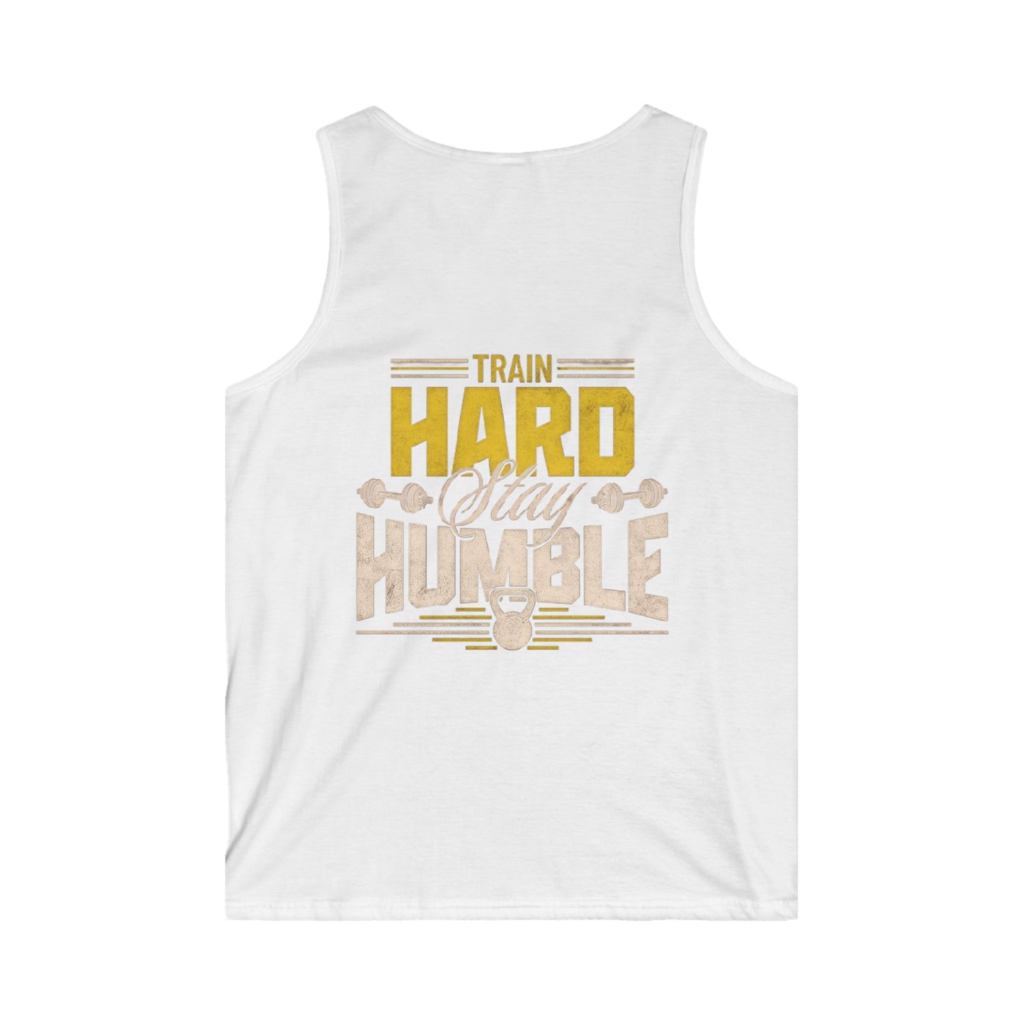 Train Hard Stay Humble – Men's Workout Tank