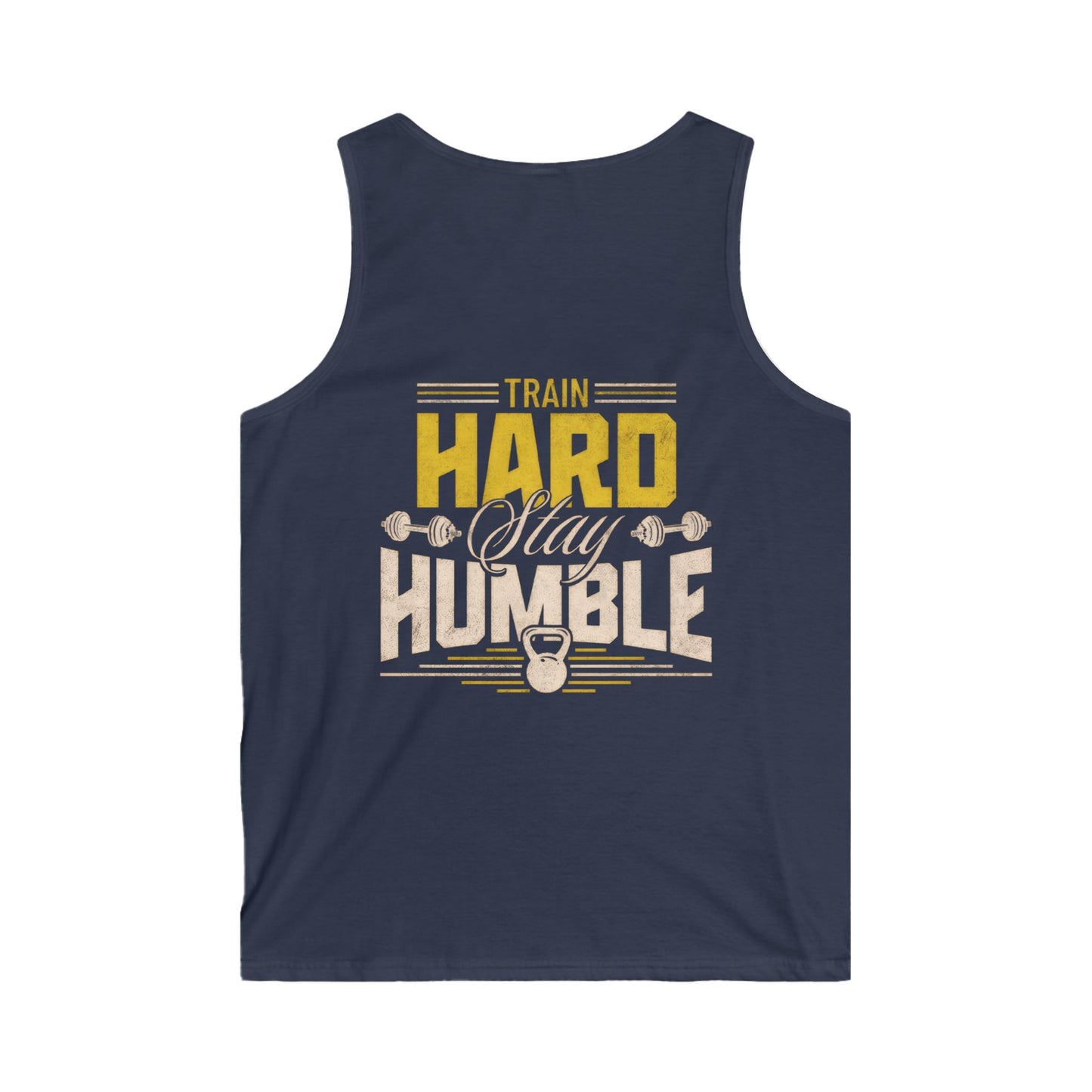 Train Hard Stay Humble – Men's Workout Tank