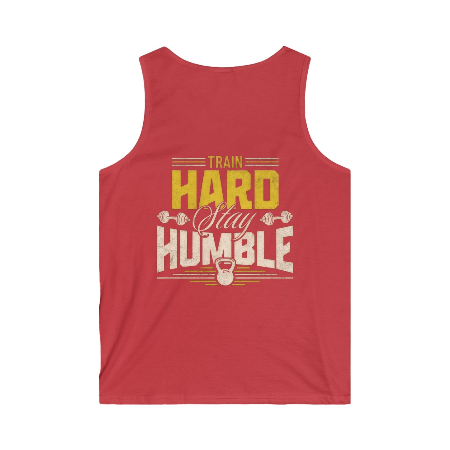 Train Hard Stay Humble – Men's Workout Tank