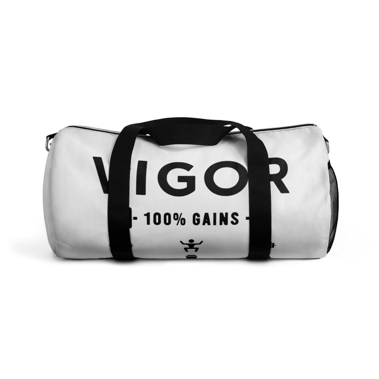 Vigor 100% Gains Gym Duffel Bag