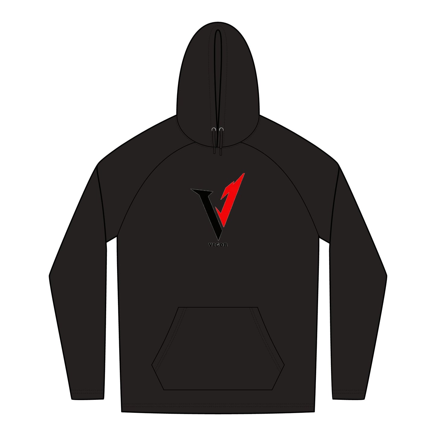 Break The Limit Hoodie – Athletic Black Pullover for High-Performance Training