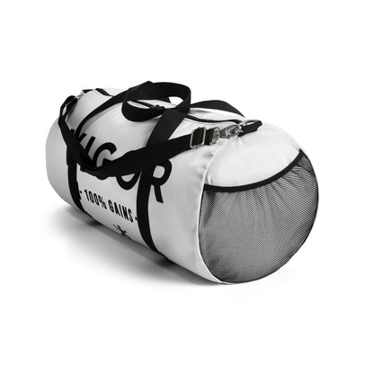 Vigor 100% Gains Gym Duffel Bag