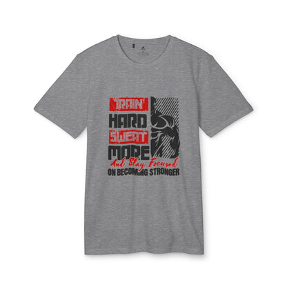 Train Hard, Sweat More” Sport T-Shirt – Adidas Performance