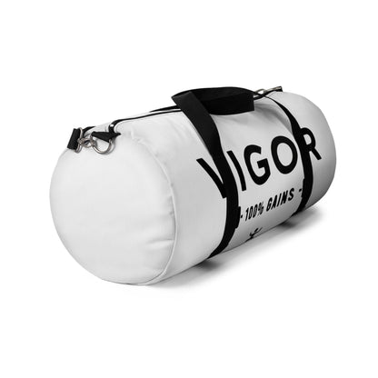 Vigor 100% Gains Gym Duffel Bag