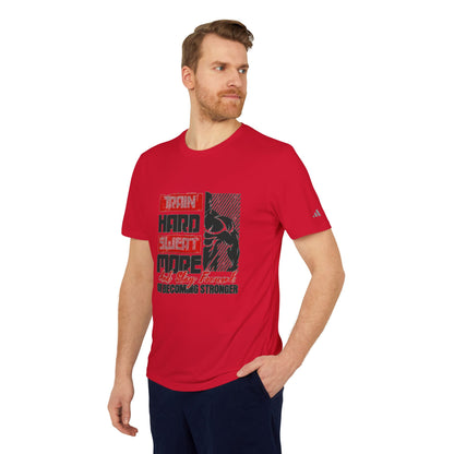 Train Hard, Sweat More” Sport T-Shirt – Adidas Performance